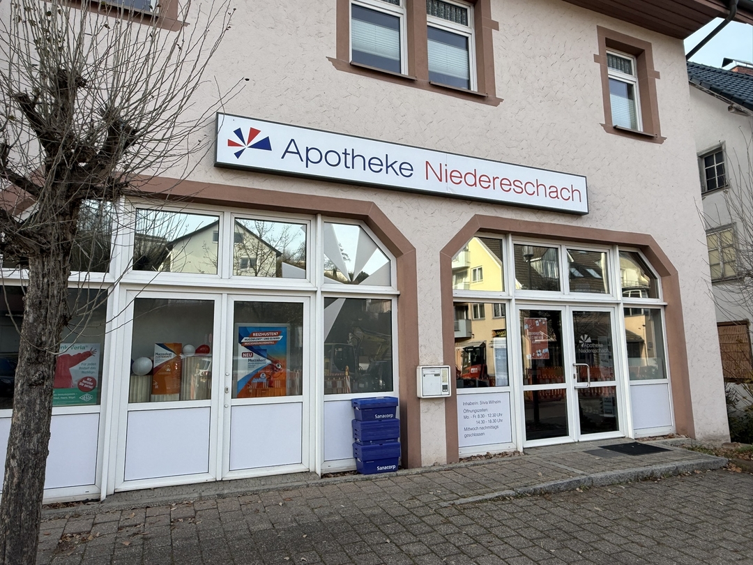 Aussenaufnahme - Apotheke Niedereschach